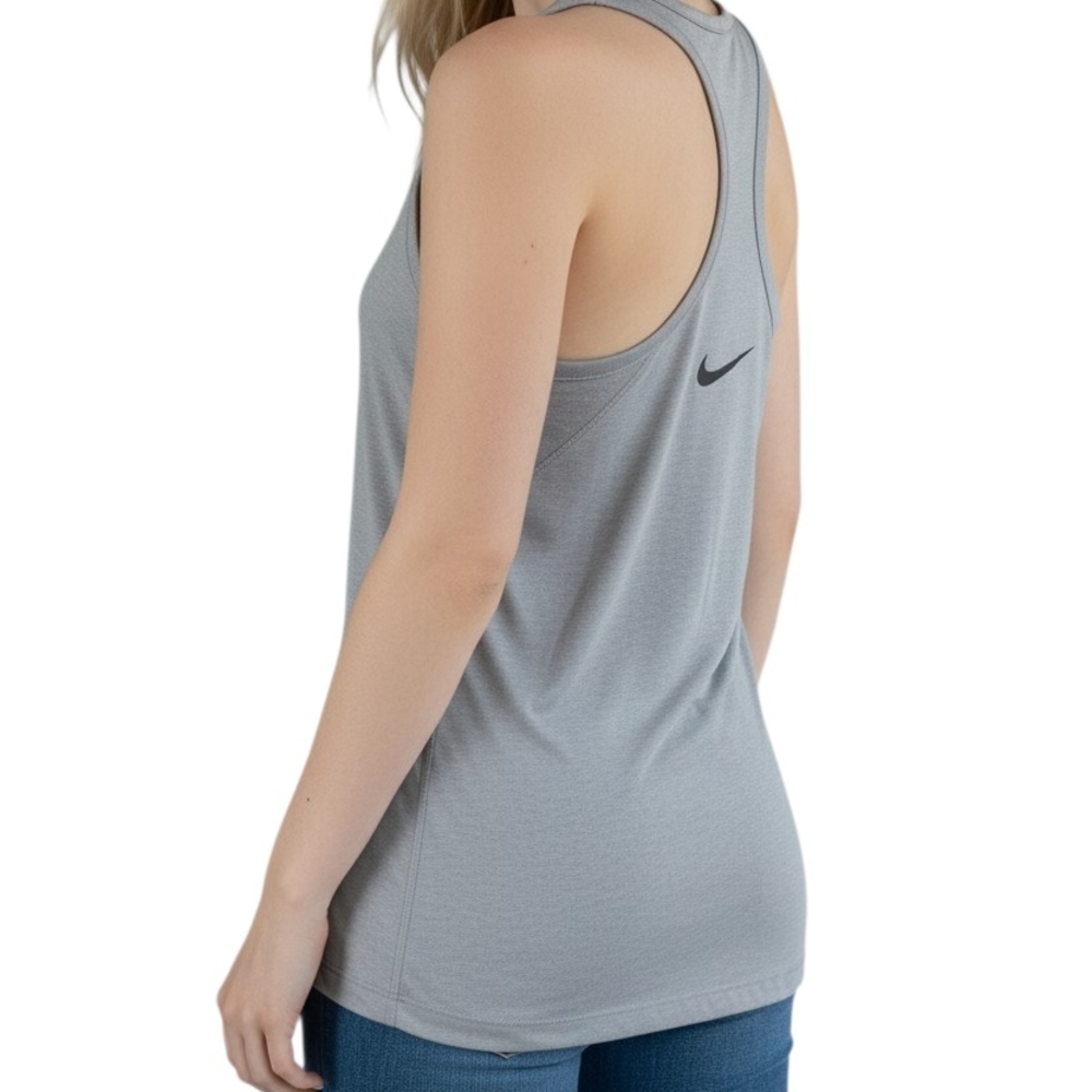 Nike Women's Grey Racerback Tank Top